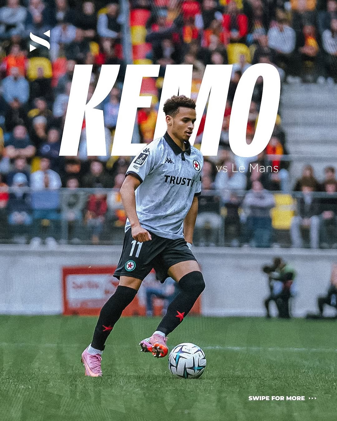 Before the next game, let's take a look back at 𝗞𝗲𝗺𝗼'𝘀 𝗽𝗲𝗿𝗳𝗼𝗿𝗺𝗮𝗻𝗰𝗲 against @lemansfc.officiel 👀